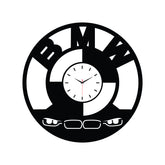 BMW Inspired Acrylic Wall Clock for Modern Home Decor