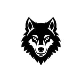 Wild Spirit Wolf Sticker for Adventure Seekers