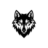Lone Wolf Car Window Sticker