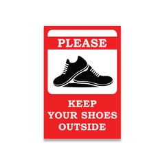 Remove Footwear Before Entering