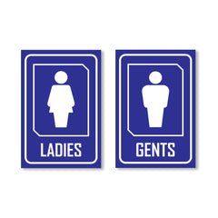 Professional Gents and Ladies Sign Board