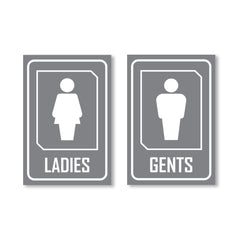Professional Gents and Ladies Sign Board