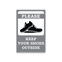 Remove Footwear Before Entering
