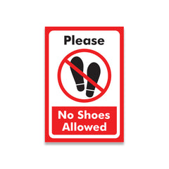 Respect the Space – Remove Shoes
