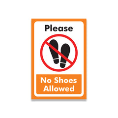 Respect the Space – Remove Shoes