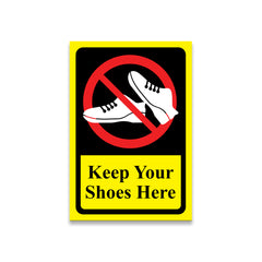 Please Remove Your Shoes
