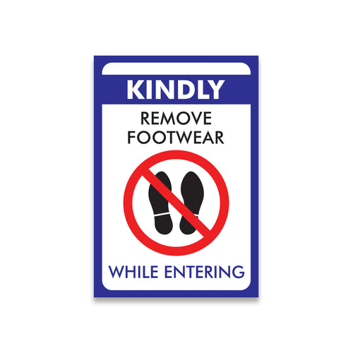 Kindly Take Off Your Footwear