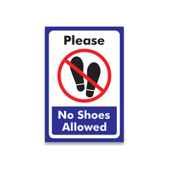 Respect the Space – Remove Shoes