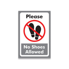 Respect the Space – Remove Shoes