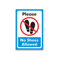 Respect the Space – Remove Shoes