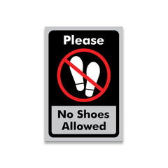 Respect the Space – Remove Shoes