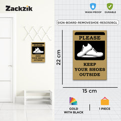 Remove Footwear Before Entering