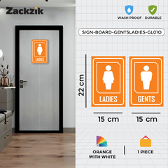 Professional Gents and Ladies Sign Board