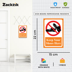 Please Remove Your Shoes