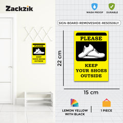 Remove Footwear Before Entering