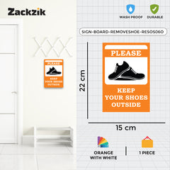 Remove Footwear Before Entering