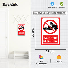 Please Remove Your Shoes