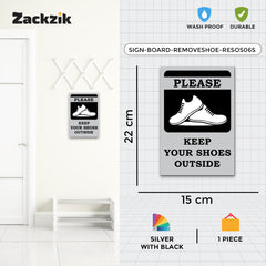 Remove Footwear Before Entering