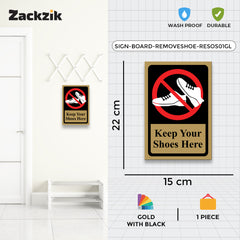 Please Remove Your Shoes