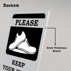 Remove Footwear Before Entering