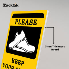 Remove Footwear Before Entering