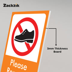 No Shoes Beyond This Point