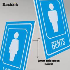 Professional Gents and Ladies Sign Board