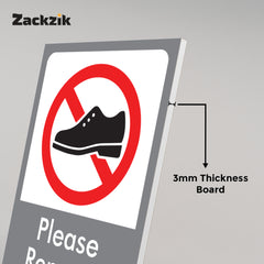 No Shoes Beyond This Point