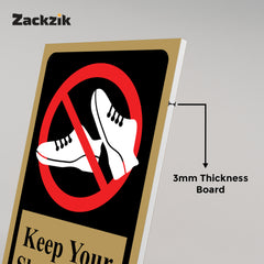 Please Remove Your Shoes