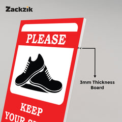 Remove Footwear Before Entering