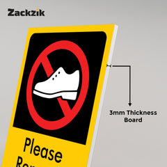 No Shoes Beyond This Point