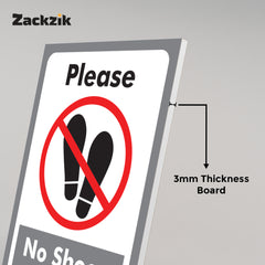 Respect the Space – Remove Shoes