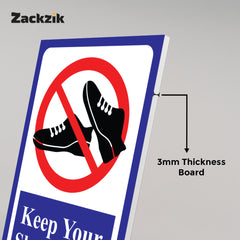 Please Remove Your Shoes