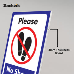 Respect the Space – Remove Shoes