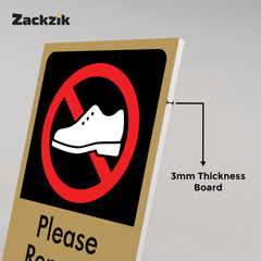 No Shoes Beyond This Point