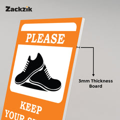 Remove Footwear Before Entering