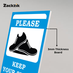 Remove Footwear Before Entering