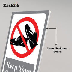 Please Remove Your Shoes