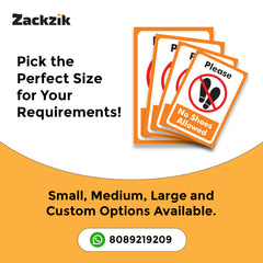 Respect the Space – Remove Shoes