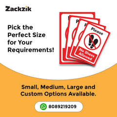 Respect the Space – Remove Shoes