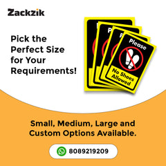 Respect the Space – Remove Shoes