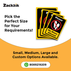 Respect the Space – Remove Shoes