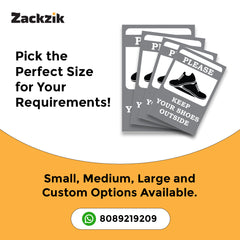 Remove Footwear Before Entering