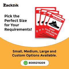 Remove Footwear Before Entering