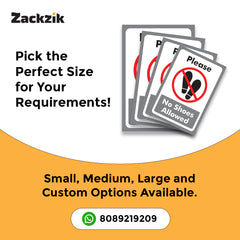 Respect the Space – Remove Shoes