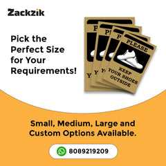 Remove Footwear Before Entering