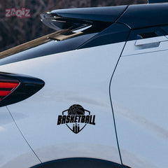 Basketball Badge Car Window Sticker | Premium Sports Vinyl Decal for Cars & Laptops (Copy)