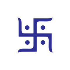 Hindu Swastik Car Sticker – Auspicious Vinyl Decal for Cars, Bikes, Home & Office | Waterproof & Durable