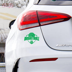 Basketball Badge Car Window Sticker | Premium Sports Vinyl Decal for Cars & Laptops (Copy)