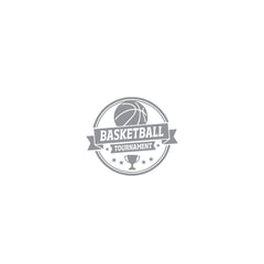 Basketball Tournament Emblem Car Window Sticker | Sports Vinyl Decal for Cars & Laptops